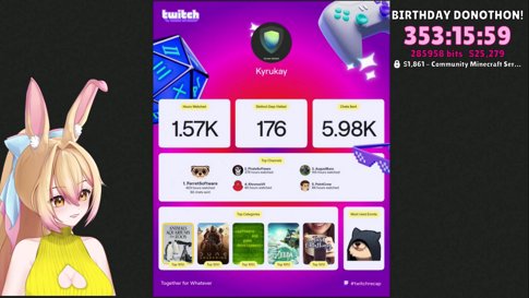 🩷AWAWA🩷🎉BIRTHDAY-ATHON DAY 18🎈 I  @dejavudea I !timer !merch !donothon !fartjar !twitchrecap