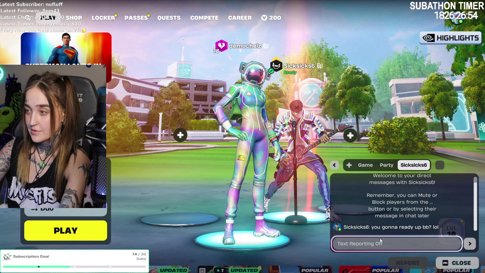 ♡DAY 39 24/7 LIVE uncapped SUBATHON♡ !subathon !discord !blerp !fish !8ball