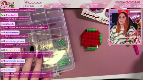 Weiter gehts mit dem Erdbeerbär🌸| #roadto900 | !insta | !dc | !plan | !qualli | !merch |