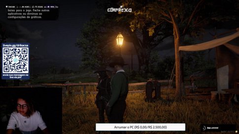 Juçara no Comprexo  !pix !discord !donate !comandos