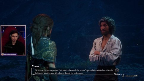 Ich habe meinen Twitchnamen geändert! Ehemals Jeanne_Doe <3 | Clair Obscur: Expedition 33 [#7] | Lurker Willkommen! | #Sackliebe