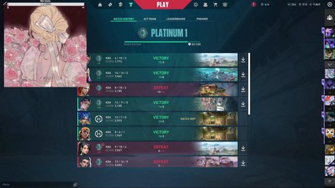 Valorant aim God | Hopefully plat 3 soon : p