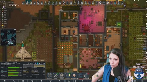 Cosplaying Abigail from Stardew -- she'd play RimWorld, Right? - Stream 4 | #AD sponsored by !hellofresh