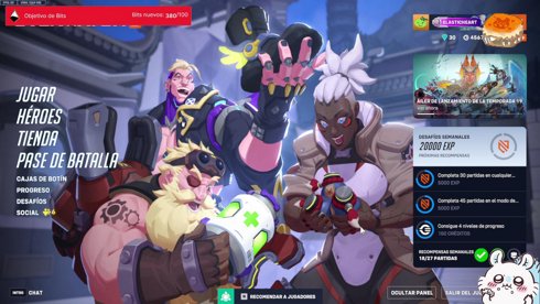 Mejor jugamos Ow :v Parte 3 | Gracias por el apoyo! ♡ ૮₍ ˶ᵔ ᵕ ᵔ˶ ₎ა  | !redes