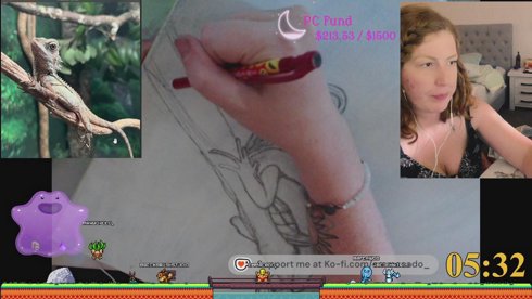 art and chill <3 we completed our fundraising goal for charity!!! thank you everyone ^_^