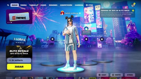 Un poco de fortnite nunca viene mal no??, probando la ps5