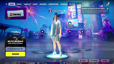 Un poco de fortnite nunca viene mal no??, probando la ps5