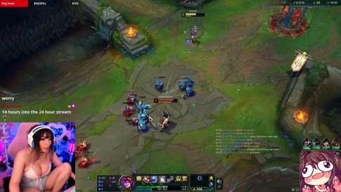 13+ hrs soloq mid/supp d4~ +opened our t1 bundle today! uwu ♥ !socials