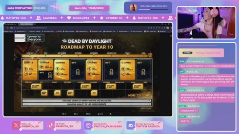 🧁(+18)🧁💕Year 9 Anniversary Broadcast💕DEV31❗️drops❗️redes❗️discord #ShirtMySurvivor #deadbydaylight @deadbydaylight