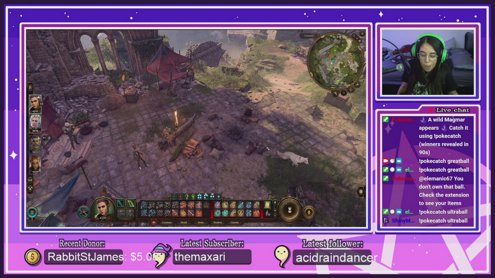 TheMaxari presents: More Baldur's Gate! Gorgeous strimmer and @elemanic67 😼!ken 😼 !ussy 😼!ee 😼!doggos 😼Max