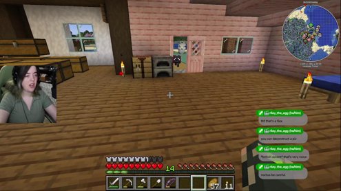 More Minecraft!! | Building my home | !fish with me :)