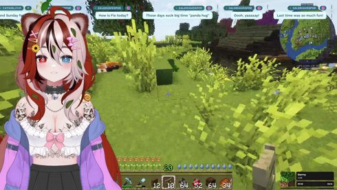 [minecraft] block game make serotonin go brrr...! ✧˚ · . 🌿🤍 ENG — @fiofloof — !clip !discord !music