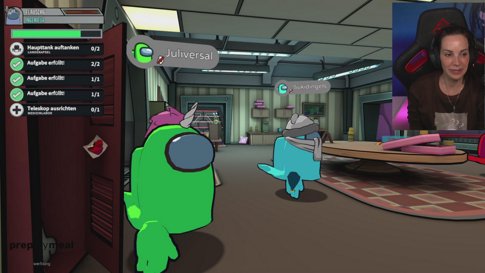 Wir lügern in Among US 3D ❗prepmymeal ❗koro ❗holy❗yt