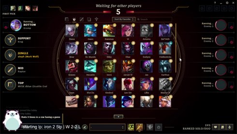 iron jungler pov | day 3 !discord