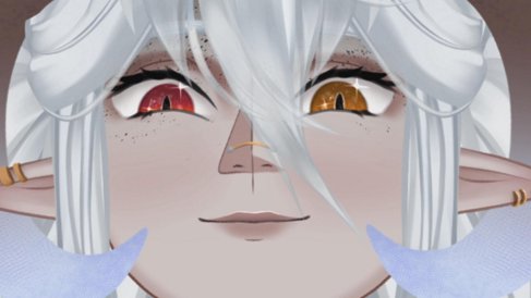 Live2D rigging because my hand hurts