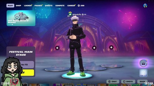 FORTNITE FESTIVAL ♡ | trying to start a band, you in? | !leon !advanced !goal