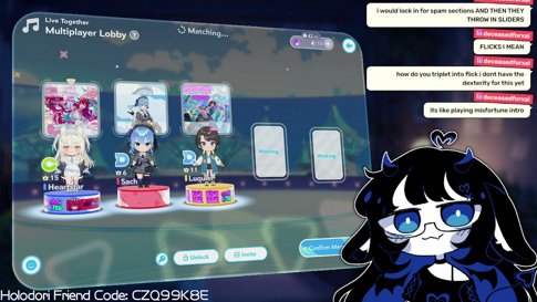 ✨ the most scuffed rhythm gaming in town (♡ˊ͈ ꒳ ˋ͈) 💫 lurk friendly 💙 !discord !comms !gfuel
