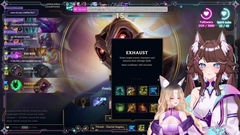 【✨Fox Vtuber!✨】║WISDOM OF LIFE FROM GIRLY-POP YAPS @lunaamnesia ║✦FIRST eggooner ✦ ║ @helliavt !merch !lurk !donate !kofi