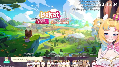 Cat Themed Games!🐱 CitaDrill, My Card is Better Than Your Card, Schrodinger's Cat burglar, ISEKAT🎮 [Muted but in chat - Back at 8pm!]