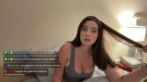 study break talking with chat | !socials