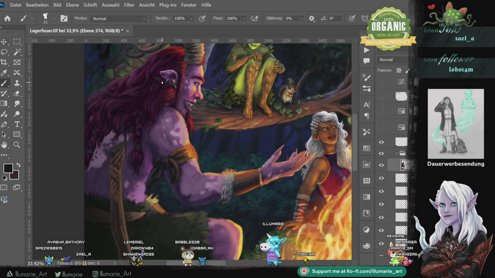 Heute Artstream :) vllt naher noch AC Shadows :) !discord !social !commission