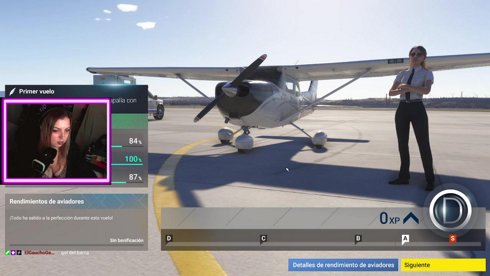 CAPITANA SANDRII 👩‍✈️ I PROBANDO LOS NUEVOS PEDALES DE THRUSTMASTER ✈️🌍