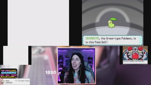 shiny hunting chikorita in heart gold/soul silver✨ | !recent !bits !shinydex !retro  !donate