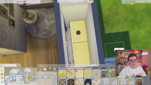 every room is a different color!