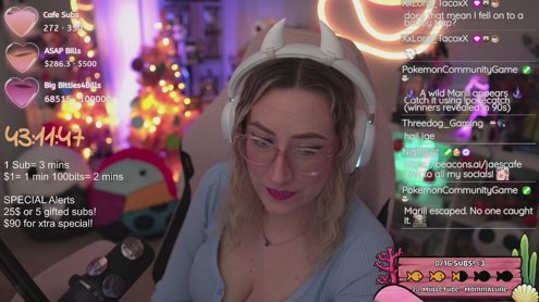 ☕ what is the most interesting stream title ☕ UNCAPPED SUBATHON! ❤ 1.0 Model Debut...