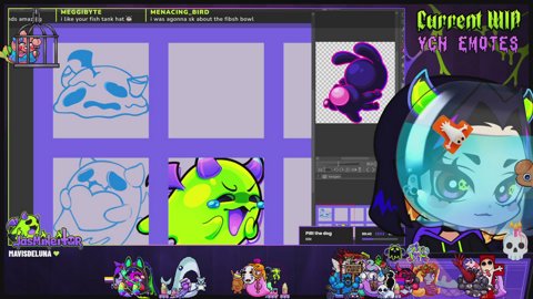 We must persist & make emotes || Productivity Tuesdays ✦ || !savatars !iotm