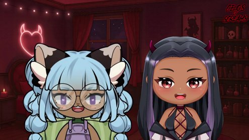 LITTLE NIGHT MARES 3 | Co-op Saturdays with @mochichaos | CEOs of Screams !deaths