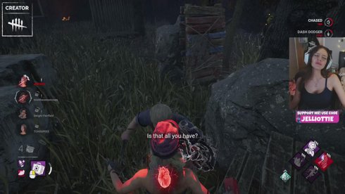 silly girl, scary killer ♡ | Use Code : Jelli | !tiktok #DBDCreator