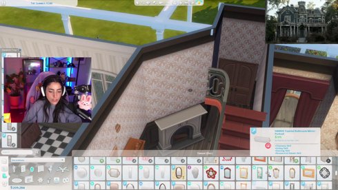 Building Vecna's Lair (Creel House) from Stranger Things on the Sims 4 😥 #eapartner