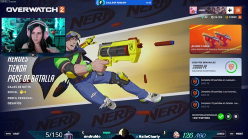 🌘 OVERWATCH 2 🌘 Mañana tráiler de Wuyang, hoy !video de su lore ☕️ | 📢 !goal !subgoal