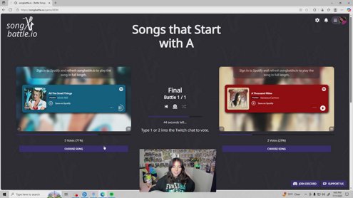 SONG BATTLES (Interactive) into some CMGs