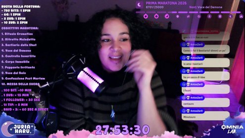 PRIMA MARATONA DELL’ANNO ⛪🕯️ HORROR GAME & DISEGNO 🎮 OBIETTIVI DA ESPIARE E RICOMPENSE MALEDETTE Post Disco 💀 !maratona !premi @omnia_lab