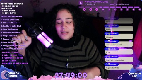 PRIMA MARATONA DELL’ANNO ⛪🕯️ HORROR GAME & DISEGNO 🎮 OBIETTIVI DA ESPIARE E RICOMPENSE MALEDETTE Post Disco 💀 !maratona !premi @omnia_lab