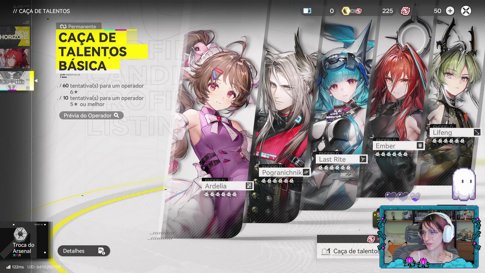 PRIMEIRA VEZ! | Rerolls // Arknights