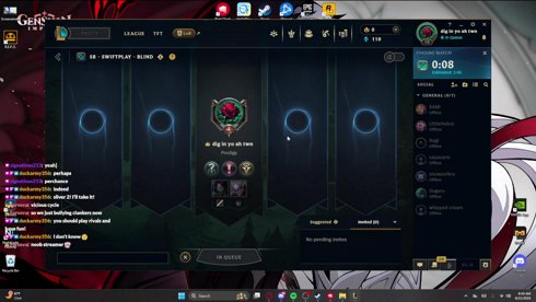 i cant sleep so were playing peak w/ @blg_chung & sheep :3