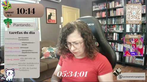 LIVE 12H - Maratona de Carnaval #MLC2026 #54 | 🍅 60/15 | !maratona !lc !catarse !live12h !clubedaliteratura