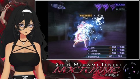[PS2] 😈BEATING THIS GAME TODAY! | Daily Potion Check in! | Shin Megami Tensei Nocturne 😈