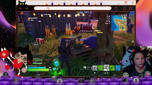 A little Fortnite with @zachsayshey !tired !caffeine !squirrel
