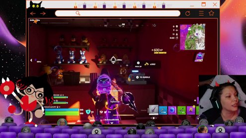 A little Fortnite with @zachsayshey !tired !caffeine !squirrel