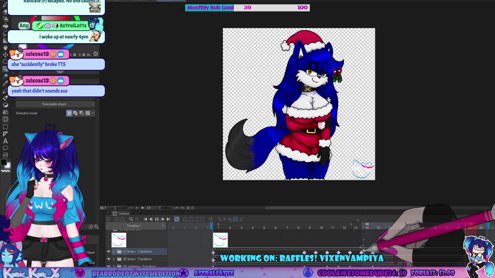 little raffles? | !socials !throne !vgen