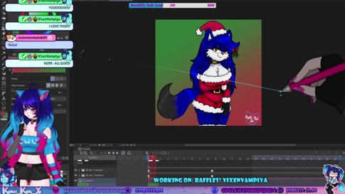 little raffles? | !socials !throne !vgen