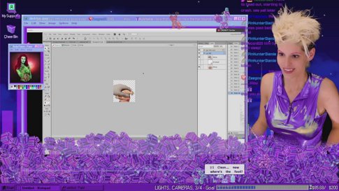 🔴Bodypaint Captain Planet watchparty !GIVEAWAY 🔴 Ai Coding Pixel Art  Fixing Stream things and dreaming big!