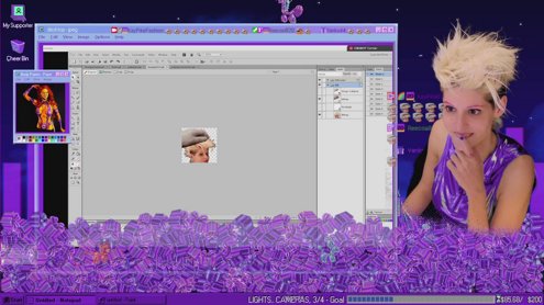 🔴Bodypaint Captain Planet watchparty !GIVEAWAY 🔴 Ai Coding Pixel Art  Fixing Stream things and dreaming big!
