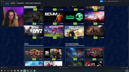 apie 21-22 h gym stream