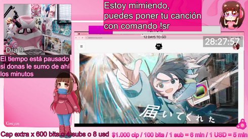 Extensible a beneficio !!! Día 9 Comando: !info / !horario !ofertas !patrocinar
