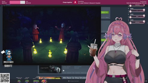 CHARITY TIME! / !donate !milestones !merch !clip !discord #VTUBER
